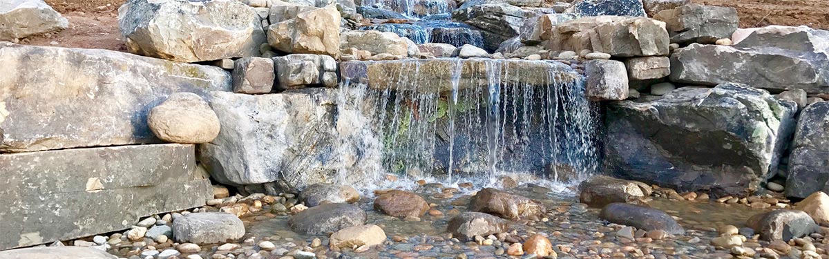 Berks county Pa water features in landscaping